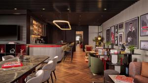 Istumisnurk majutusasutuses Radisson RED Belgrade