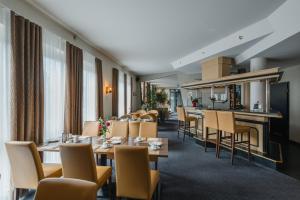 Kuchyň nebo kuchyňský kout v ubytování Hotel Mirage