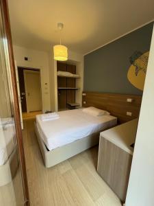Katil atau katil-katil dalam bilik di Hotel Al Pescatore