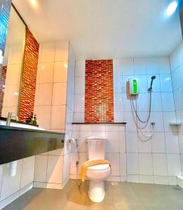 Koupelna v ubytování I Hotel Khonkaen