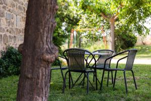 Jardín al aire libre en Agroturisme Sant Dionis