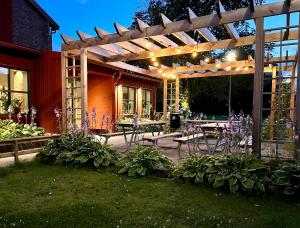 Zahrada ubytování Kvibergs Vandrarhem - Hostel