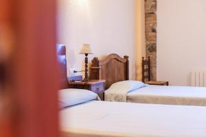 Cama o camas de una habitación en Agroturisme Sant Dionis