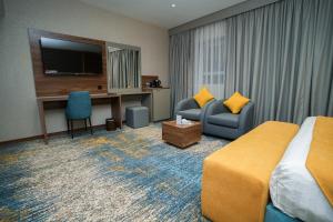 Posezení v ubytování Almsakn Alola Hotel Company