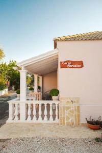 Bygningen som feriehuset ligger i