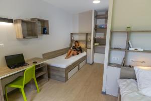 TV a/nebo společenská místnost v ubytování Cap Mauriana