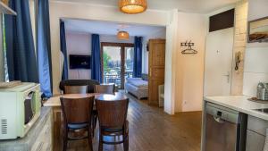 Η κουζίνα ή μικρή κουζίνα στο Hansa Apartments Hamburg