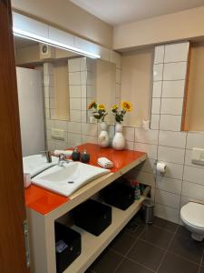 Koupelna v ubytování Apartment Balta