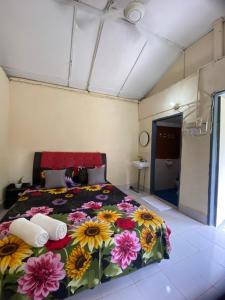 Postel nebo postele na pokoji v ubytování Durian Chalet