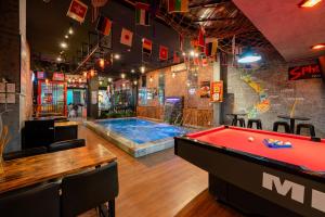 Τραπέζι μπιλιάρδου στο Da Nang S Phuot Hostel