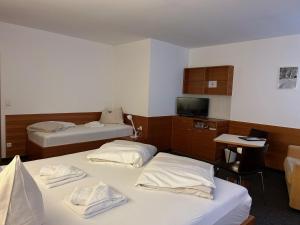 Postel nebo postele na pokoji v ubytování Villa Styria