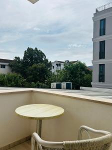 Balkón nebo terasa v ubytování Hotel Maksim