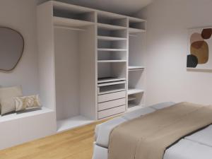 Postel nebo postele na pokoji v ubytování Loft atypique !