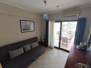 A seating area at UzHan Beach Hotel