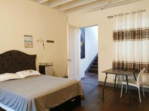 Letto o letti in una camera di Casona Turística Gonzales