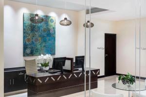 אזור ישיבה ב-Hyatt Regency Oryx Doha