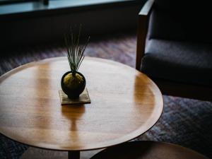 Uma área de estar em Hotel Resol Trinity Hakata
