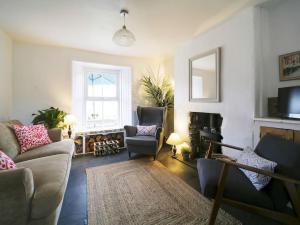 Posezení v ubytování St Peters Cottage