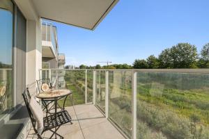Balkón alebo terasa v ubytovaní Przystań Letnica by Comfort Apartments