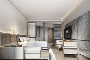 Posezení v ubytování Courtyard by Marriott Liuzhou Sanjiang