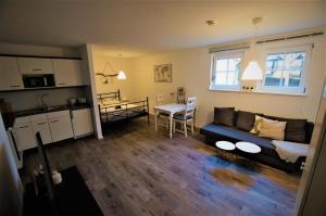 Kuchyň nebo kuchyňský kout v ubytování Gemütliche Wohnung in Wolfegg - Das Tor zum Allgäu