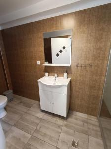 Koupelna v ubytování Rio rooms
