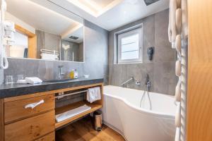 Koupelna v ubytování Hotel Jägerhof