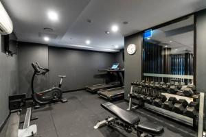 Pusat kecergasan dan/atau kemudahan kecergasan di Ideal 2BR Apt in the Heart of Braddon - Hosted by Canstay
