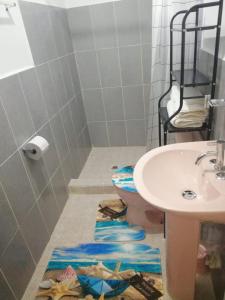 Koupelna v ubytování Urbano y Económico