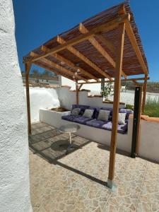 Balkon lub taras w obiekcie Cortijo naturista con vistas-clothing optional