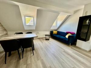 Khu vực ghế ngồi tại Rhaunen Apartments