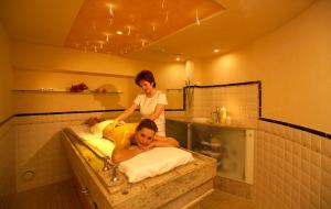 Lázně a/nebo wellness v ubytování Antares Hotel