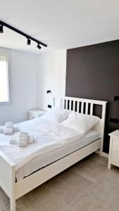 Ένα ή περισσότερα κρεβάτια σε δωμάτιο στο Apartament La Mata