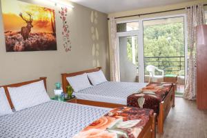 Postel nebo postele na pokoji v ubytování Themapleview + 15 fotografií
