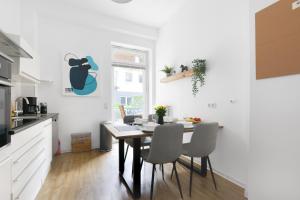 Køkken eller tekøkken på Casa di Nero Komfort mit Innenstadtlage und Balkon + 14 billeder