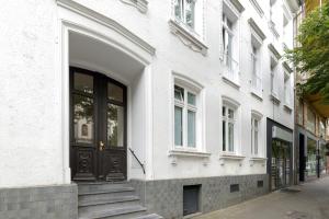 Bygningen som lejligheden ligger i