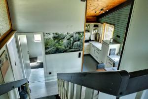 Kuchyň nebo kuchyňský kout v ubytování Chalet Alba