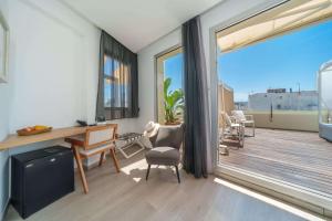 Posezení v ubytování Mar Calma Hotel