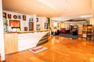 Posezení v ubytování Brauhaus zu Murau