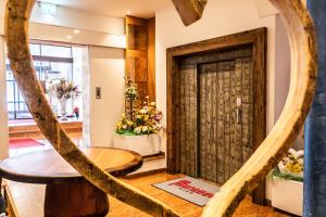 Posezení v ubytování Brauhaus zu Murau