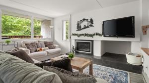 TV a/nebo společenská místnost v ubytování Bridges Circle condo + 44 fotografií