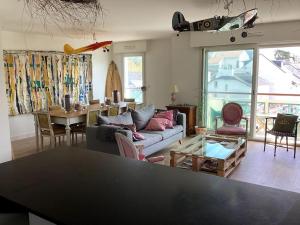 Et opholdsområde på Appartement Moderne Hyper Centre, Marché Plein Sud + 21 billeder