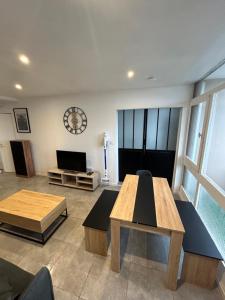 Et tv og/eller underholdning på Appt 3Pièces centre ville Biscarrosse