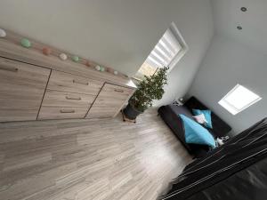 Posezení v ubytování Panoramablick in Litzendorf