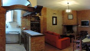 Køkken eller tekøkken på Casa Rural Las Provincias