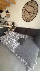 Kuchyň nebo kuchyňský kout v ubytování Cocon Classé 3 Etoiles - Love et Détente - SPA