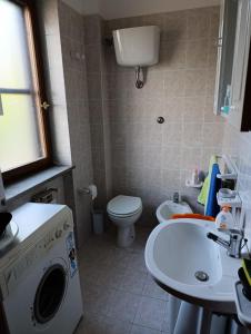 Koupelna v ubytování Villa Mori