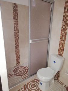 Koupelna v ubytování Centro Vacacional Los Pijaos