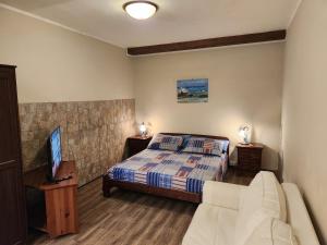 A bed or beds in a room at Relax La Torricella