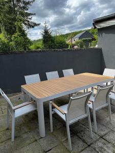 Balkón nebo terasa v ubytování Gîte chez Naisse